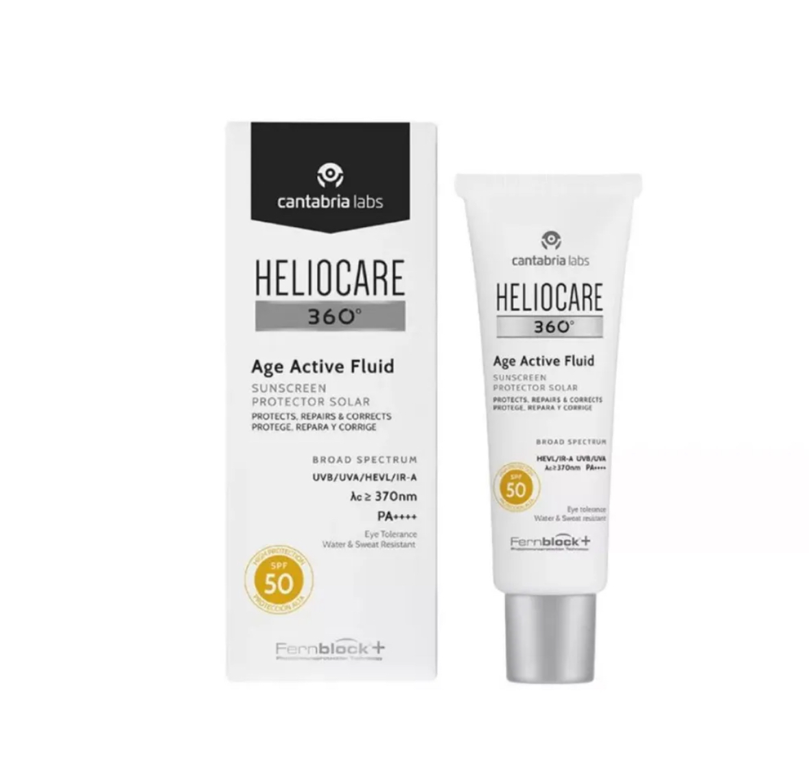IMG_9301 HELIOCARE 360 Age Active Fluid Sunscreen SPF 50 (Cantabria Labs) Солнцезащитный омолаживающий флюид СПФ50